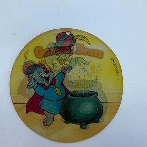 Gummi Bears Disney 1985 Magical Medallion Collection Wendy's Lenticular Disk